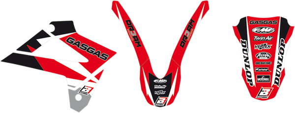 Dream 3 Graphic Kits Black, Red, 2, nordicamoto.ro