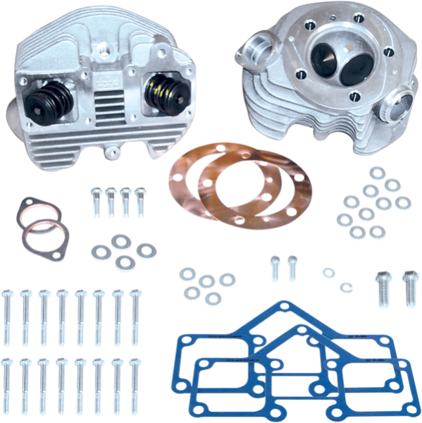 Super Stock Cylinder Head Kit Silver, 3, nordicamoto.ro