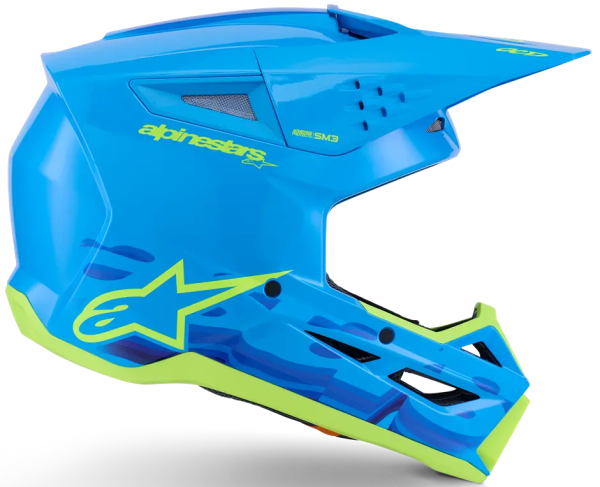 Alpinestars SM3 Force Blue L bukósisak, 3, nordicamoto.ro
