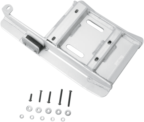 Bullet Line Heavy Duty Swingarm Skid Plate Anodized, 1, nordicamoto.ro