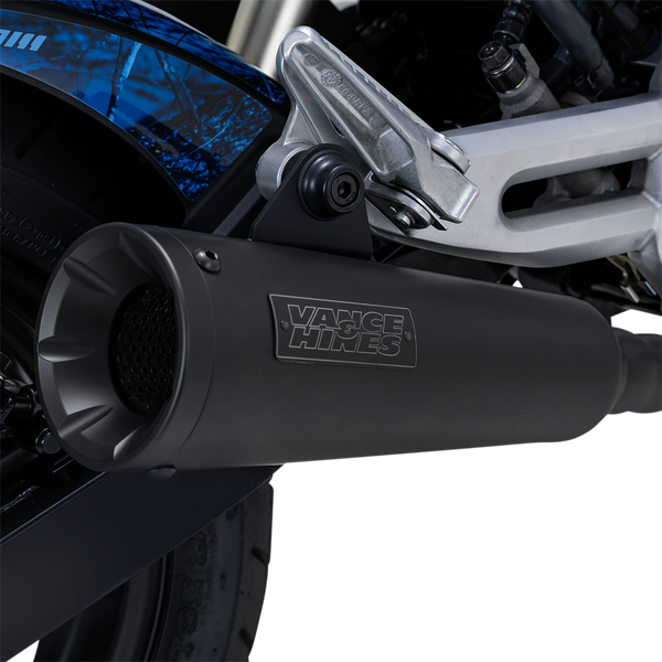 Upsweep Slip-on Muffler Black, Matte, Ceramic, 1, nordicamoto.ro