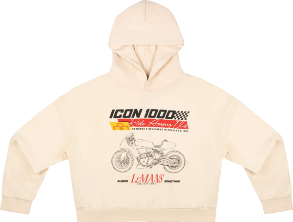 Womens Always Something Hoodie Off-white  XL, 1, nordicamoto.ro