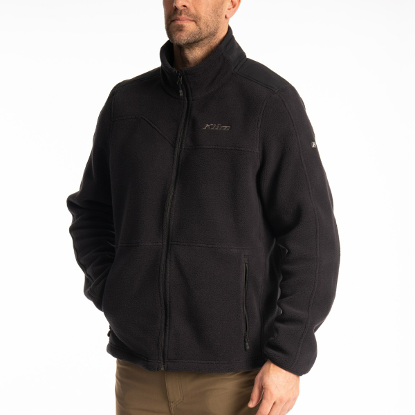 Geaca Snowmobil Klim Teton Crest Fleece Mid Layer Black, 38, nordicamoto.ro