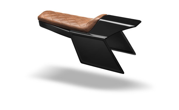 Universal Classic Flat Track Seat Brown, 5, nordicamoto.ro