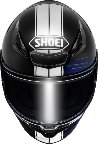 SHOEI NXR2 IDEOGRAPH TC-5 teljes arcú sisak, fekete/kék/fehér, S-es méret, 8, nordicamoto.ro