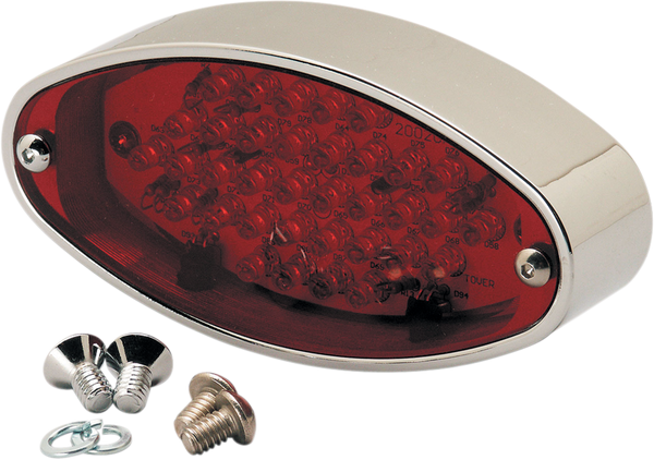 Led Taillight Chrome, 1, nordicamoto.ro
