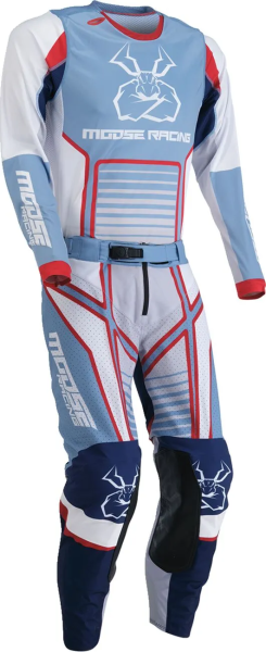 Tricou Moose Racing Agroid Blue/Gray M, 4, nordicamoto.ro