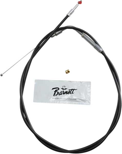 Black Vinyl Throttle/idle Cable Black +152 mm (6''), 1, nordicamoto.ro