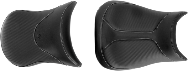 2-up|2pc Heated Seat Adventure Tour Low Heated Front|rear Saddlehyde|saddlegel Carbon Look Black, 1, nordicamoto.ro