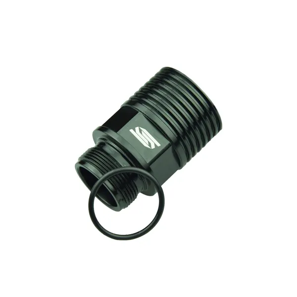Rear Brake Reservoir Cooling Extension Black, Anodized, 1, nordicamoto.ro