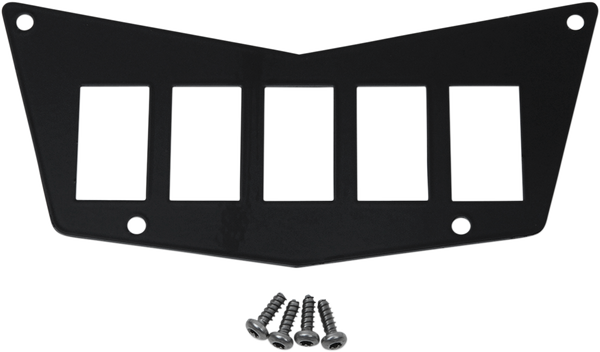 Center Dash Plate Black, 2, nordicamoto.ro