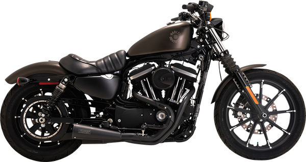 Upsweep 2-into-1 Exhaust System Matte Black, 2, nordicamoto.ro