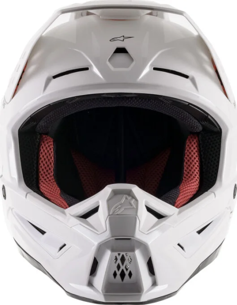 Supertech M5 Solid Mx Helmet White  M, 13, nordicamoto.ro