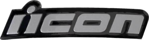 Insigna Metalica Casca Icon Domain Silver One size fits all, 1, nordicamoto.ro