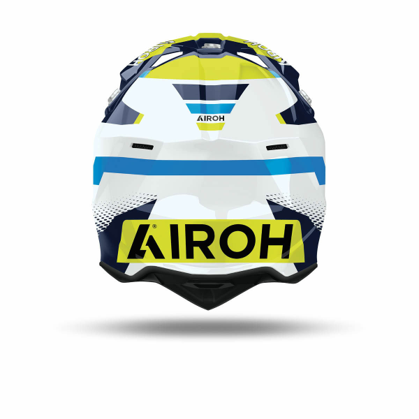 Airoh Wraaap Vision sisak, fényes sárga/kék, fekete/fehér/kék, M-es méret, 2, nordicamoto.ro