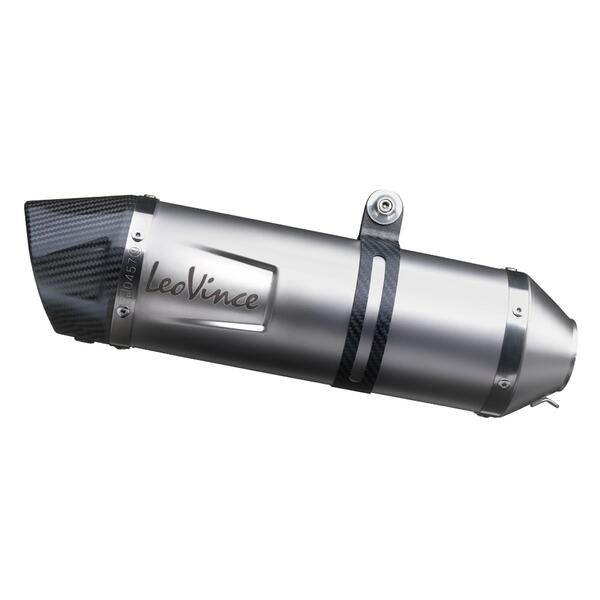 Lv One Evo Stainless Steel Slip-on Muffler Black, 1, nordicamoto.ro