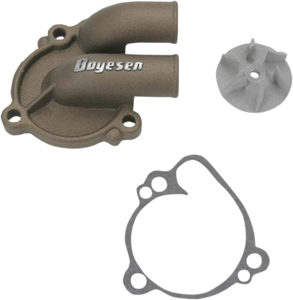 Supercooler Water Pump Cover And Impeller Kit Magnesium, Powder-coated, 1, nordicamoto.ro
