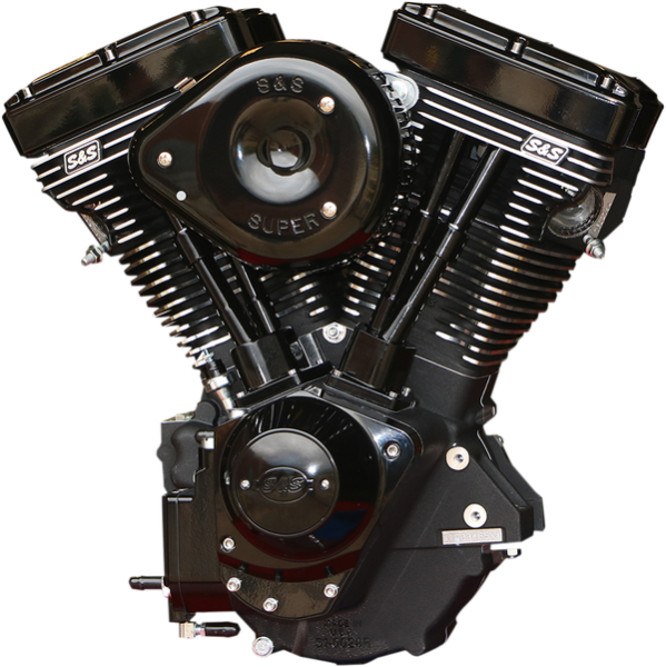 V124 Black Edition Complete Assembled Engine Black, 1, nordicamoto.ro