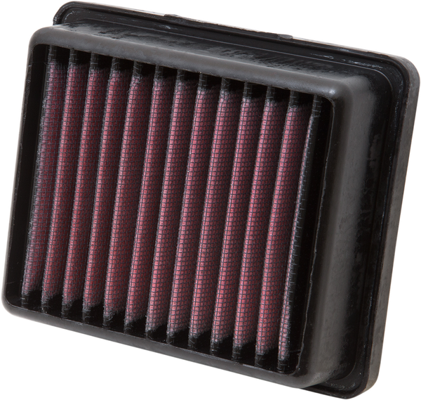 High-flow Air Filter Black, Red, 1, nordicamoto.ro
