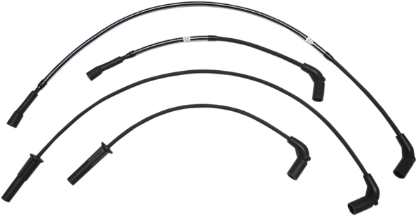 Braided Spark Plug Wire Black, 1, nordicamoto.ro