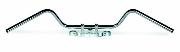 25,4 Mm (1(r)) Steel Handlebar Chrome, 2, nordicamoto.ro