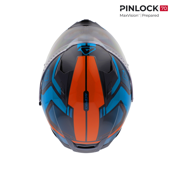 Acerbis X-Way Graphic kék/narancssárga XL sisak, 7, nordicamoto.ro