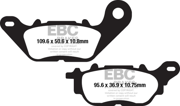 Fa Series Organic Brake Pads, 1, nordicamoto.ro