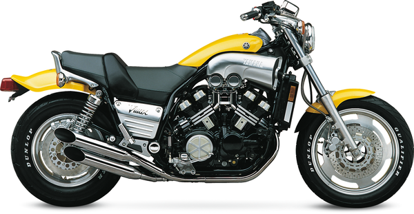 Complete Slip-on Muffler For Metric Cruisers Chrome, 1, nordicamoto.ro