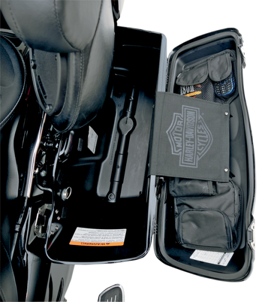 Saddlebag Lid Organizer Set Black, 1, nordicamoto.ro