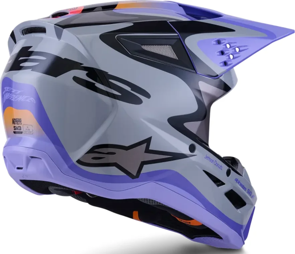 Alpinestars SM3 Jettson Gray XS sisak, 7, nordicamoto.ro