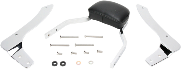Square Sissy Bar Kit Chrome, 2, nordicamoto.ro