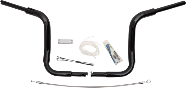 1-1/2(r) Ez Install Rounded Top Handlebar Kit Black, 2, nordicamoto.ro