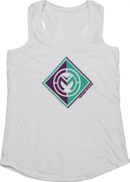 MOOSE RACING Women's Insignia Tank Shirt White, 1, nordicamoto.ro
