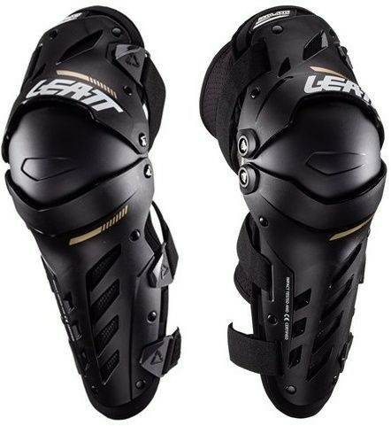 Leatt Dual Axis fekete térdvédők, L/XL, 1, nordicamoto.ro
