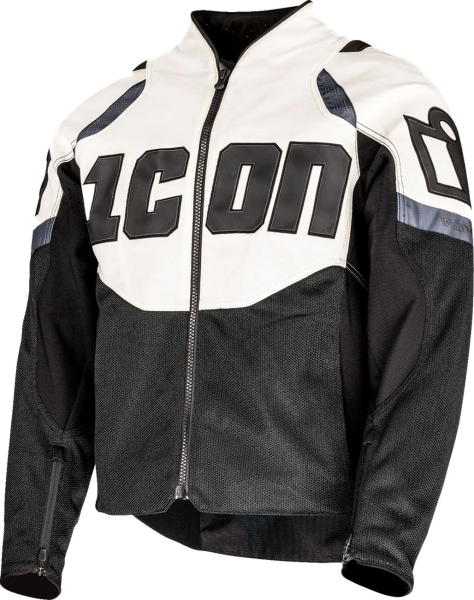 ICON Contra3 kabát, fekete, fehér, 3XL, 1, nordicamoto.ro