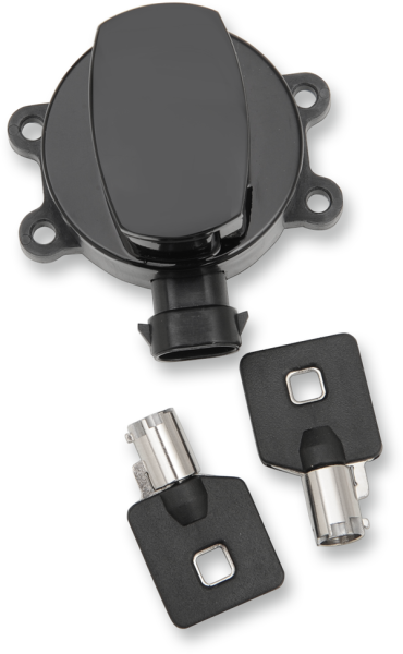 Side Hinge Ignition Switch Black, 2, nordicamoto.ro