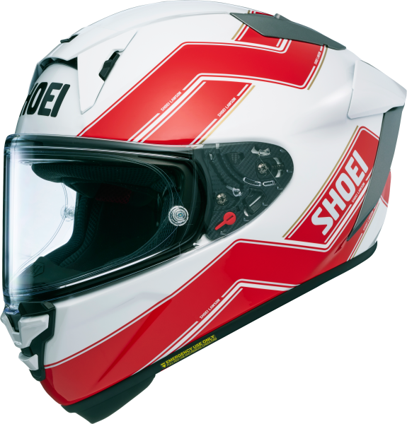Casca Integrala SHOEI X-SPR PRO LAWSON TC-1 Rosu/Alb S, 1, nordicamoto.ro