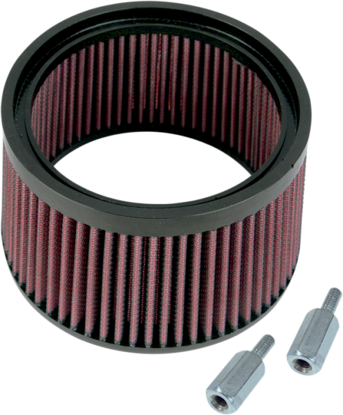 Optional Stealth Hi-flo Filter Kit (1(r) Taller) Black, 1, nordicamoto.ro