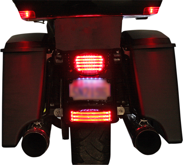 Led Fender Tip Taillight Red, 2, nordicamoto.ro