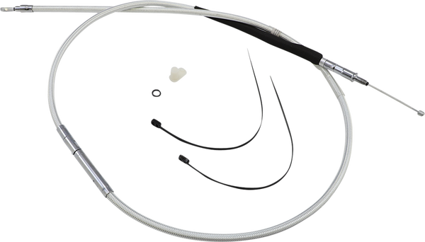 High-efficiency Braided Sterling Chromite Ii® Clutch Cable Silver, 2, nordicamoto.ro