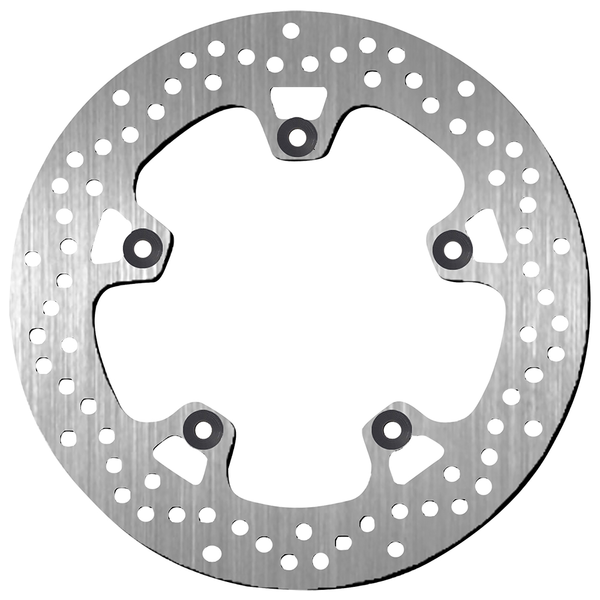 Brake Rotor Round Silver, 1, nordicamoto.ro