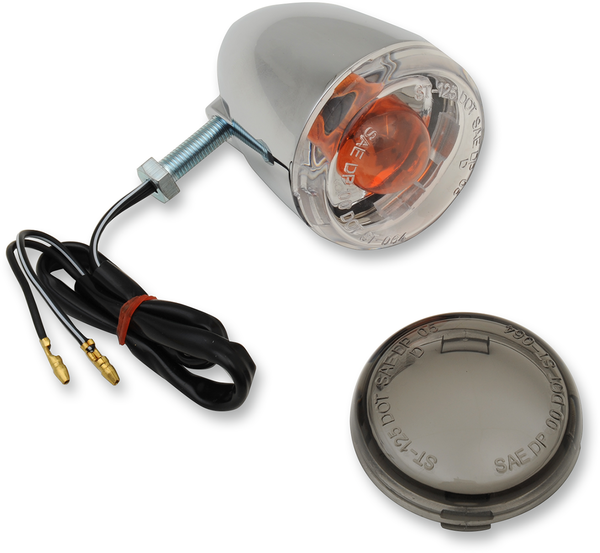 Dot-certified Turn Signal Chrome, 1, nordicamoto.ro