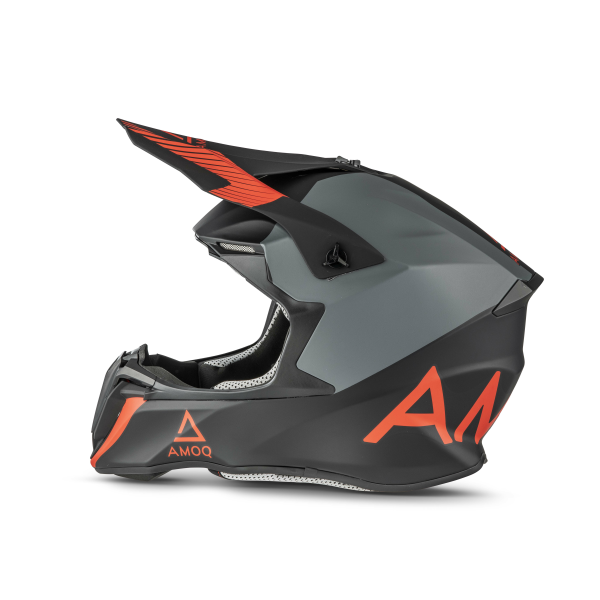 AMOQ Airframe Helmet Black/Gray/Red XS, 4, nordicamoto.ro