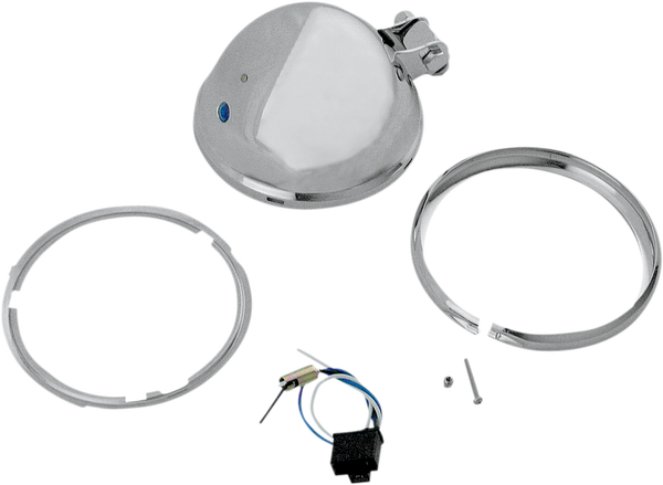 5-3/4(r) Headlight Assemblies Chrome, 1, nordicamoto.ro