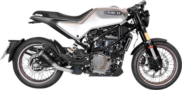 LeoVince LV-10 teljesen fekete, csúsztatható kipufogórendszer a Husqvarna Svartpilen 401 / Vitpilen 401 modellhez, 1, nordicamoto.ro