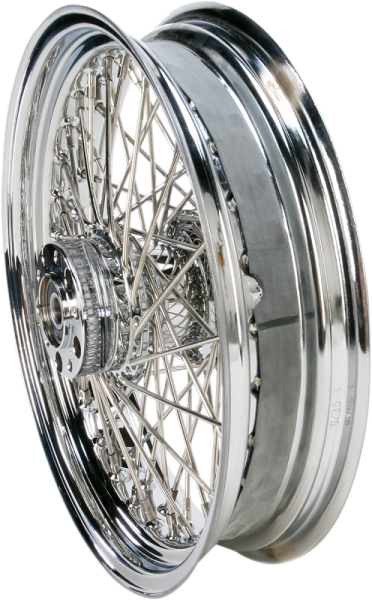Rear Wheel 16x3.5 60-spoke Chrome Silver, 1, nordicamoto.ro