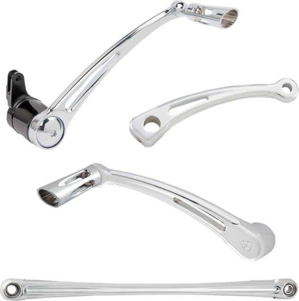 Deep Cut Foot Control Kits Chrome, 2, nordicamoto.ro