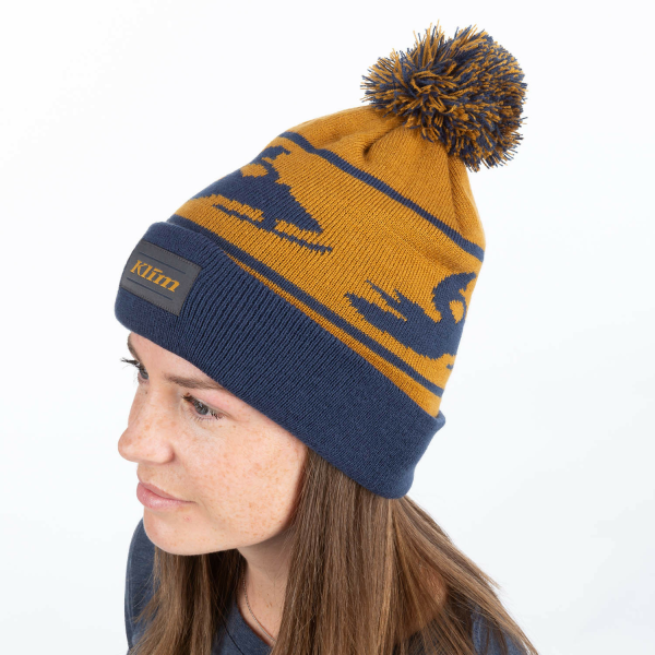 Caciula Klim Bomber Beanie Blue, 14, nordicamoto.ro