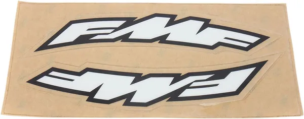 Fender/trailer Stickers Black, White, 1, nordicamoto.ro