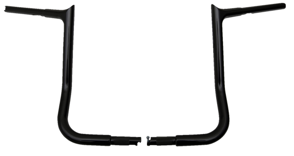 1-1/4(r) Ez Install Pointed Top Handlebar Kit Black, 2, nordicamoto.ro